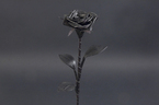 Роза черная (длина 500мм) арт.0001