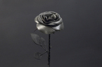 Роза стальная длина 500 мм; кожаная арт.0004