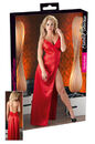 Длинное платье с разрезом сбоку  Cotelli Collection (L,красное)27144853041