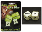Сувенир кубики для любовных игр WÜRFEL GLOW-IN-THE-DARK ENGL  7738750000 