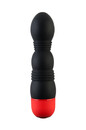 Вибратор TOYFA Black&Red, 10 режимов вибрации, силиконовый,черный, 11,4     901333-5